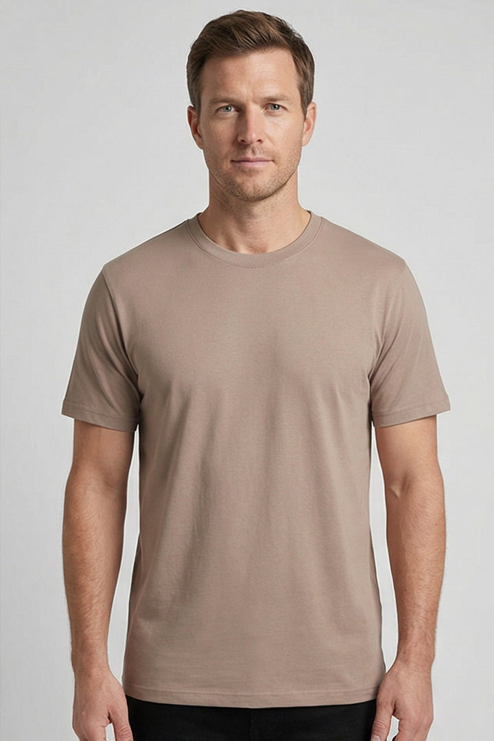 Giordano Luca Liquid Cotton T-Shirt - Beige