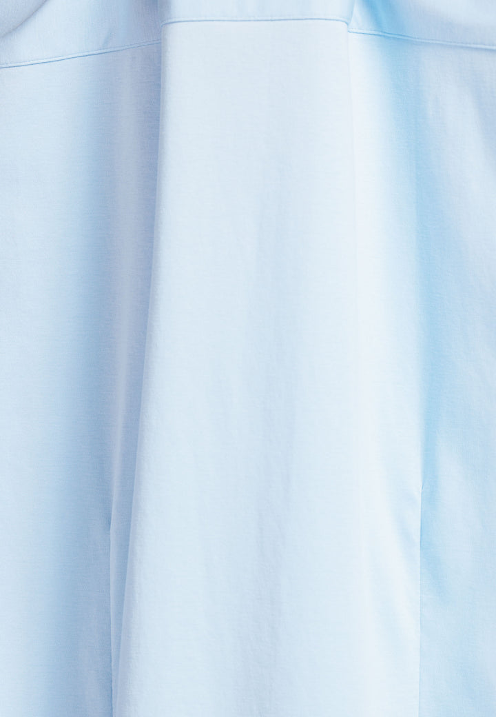 Giordano Ivy Liquid Cotton Overhemd - Lichtblauw